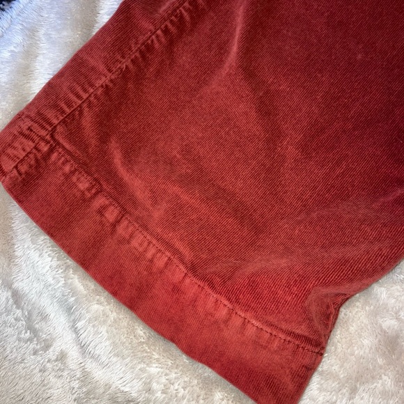 Hidden Jeans / Buckle Jeans- Rust-colored Wide-Leg Cropped Cords - Picture 6 of 11